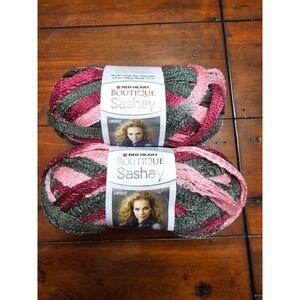 Red Heart Boutique Sashay Yarn Ballet Glitter Metallic Super Bulky